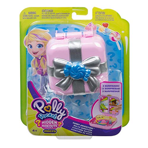 Polly Pocket Cofre Aventuras Dulces con Muñecas y Accesorios (Mattel GKV11) , color/modelo surtido