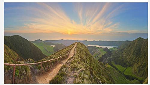 Portugal Paisaje De Montaña Puzzle Educational Game Formación De Equipos Regalos Para Amigos La Pared Del Hogar Pintura