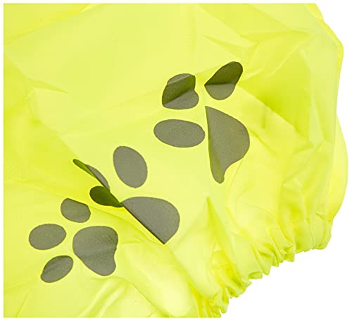 POS 31488 – Casco reflectante – Protector de lluvia con diseño de la Patrulla Canina – Funda para casco de bicicleta en amarillo neón con reflectores para una mejor visibilidad en carretera