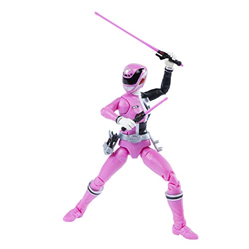 Power Rangers Lightning Collection S.P.D. Pink Ranger - Figura de acción coleccionable de 6 pulgadas con accesorios