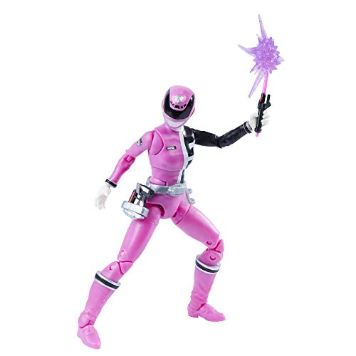 Power Rangers Lightning Collection S.P.D. Pink Ranger - Figura de acción coleccionable de 6 pulgadas con accesorios