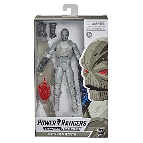 Power Rangers Lightning Collection Zeo Z Putty Figura de acción coleccionable premium de 15,2 cm con accesorios