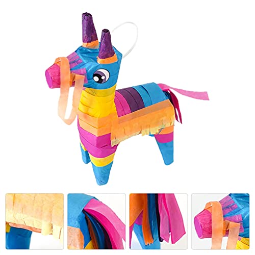 PRETYZOOM Mini Piñatas para La Fiesta de Cumpleaños Feliz Navidad Decoraciones Candy Cinco de Mayo- Divertido Relleno de Piñatas para Niños Creativo Piñata Caramelo Juguete de Cumpleaños