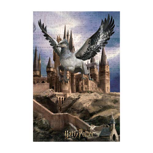 Prime 3D Redstring-Puzzle lenticular Harry Potter Buckbeak 300 Piezas (Efecto 3D), Multicolor