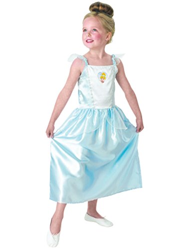 Princesas Disney - Disfraz de Cenicienta azul para niña, infantil 3-4 años (Rubie's 886508-S)