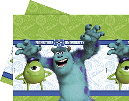 Procos-81596 Disney Monsters University, Mantel (Plástico), color azul/verde (Ciao Srl 81596)