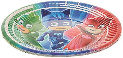 Procos-88631 Pj Masks Placas, color azul/rojo/verde (Ciao Srl 88631)