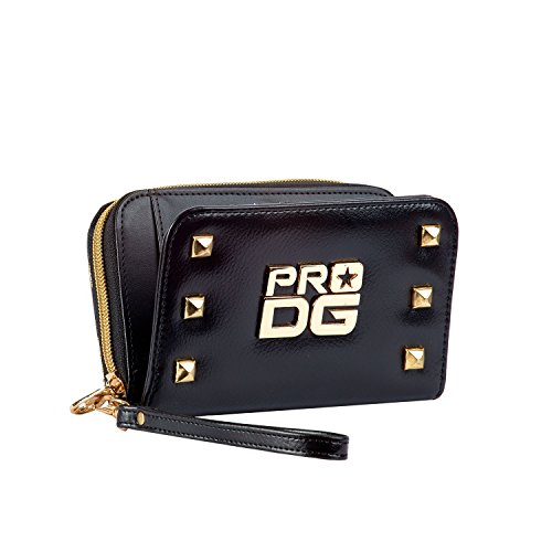 PRODG Golden Monedero, 16 cm, Negro