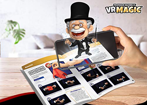 Professor Maxwell VR Magic Virtual Reality Kids Magic libro mágico y juego de actividades de aprendizaje interactivas