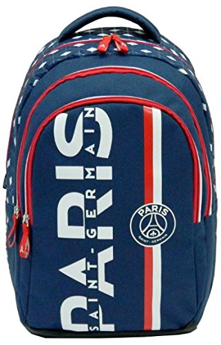 PSG – Mochila Infantil, Rojo/Negro