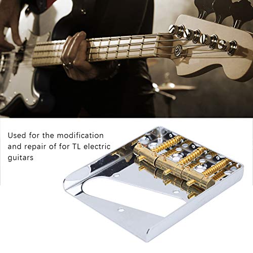 Puente de guitarra eléctrica, puente de guitarra duradero, para amigos Tienda de instrumentos musicales Uso profesional de uso general