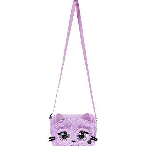 Purse Pets Pets Fluffy Kitty, Bolso y Mascota interactiva gatita Cattitude con más de 30 Sonidos y reacciones, Juguetes para niñas a Partir de 5 años (Spin Master 20138186-6064521)