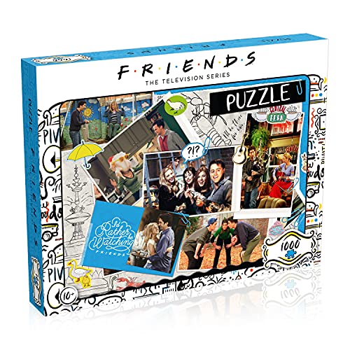 Puzle de 1000 Piezas de Friends Scrapbox – Top Trumps – Rompecabezas para Niños y Adultos