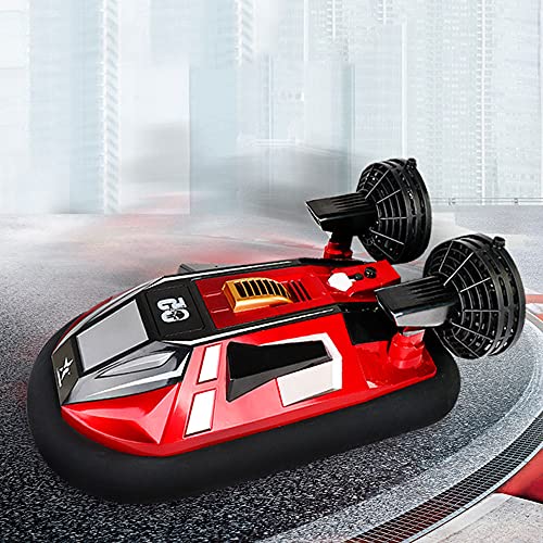 QHYZRV Remo de Carreras de Alta Velocidad para Adultos y niños Coche de Acrobacias Juguetes eléctricos Modelo de Coche 2.4GHZ Aerodeslizador inalámbrico RC Vehículo Todo Terreno Vehículo Anfibio