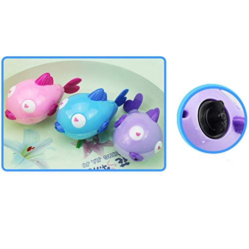 QiKun-Home Bebé Lindo Tortuga Peces Animales Juguete de baño Divertido Primavera natación Tortuga Creativo Juego de bañera para niños niñas