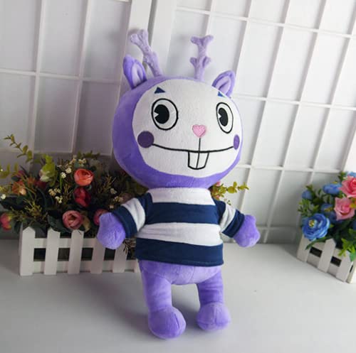 Qingbaijiang Dibujos Animados Happy Tree Friends Peluche De Juguete, Lindo Animal HTF Relleno Almohada Suave Muñeca, Regalos De Cumpleaños De Navidad para Niños 1Pc 39Cm Mime