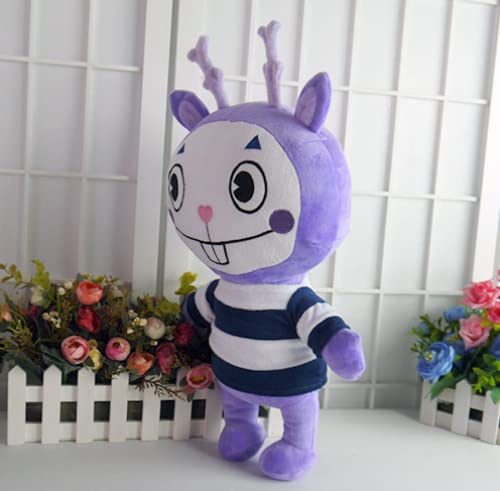 Qingbaijiang Dibujos Animados Happy Tree Friends Peluche De Juguete, Lindo Animal HTF Relleno Almohada Suave Muñeca, Regalos De Cumpleaños De Navidad para Niños 1Pc 39Cm Mime