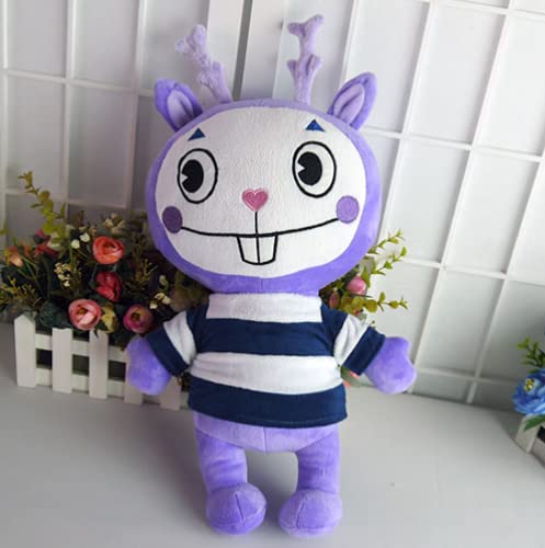 Qingbaijiang Dibujos Animados Happy Tree Friends Peluche De Juguete, Lindo Animal HTF Relleno Almohada Suave Muñeca, Regalos De Cumpleaños De Navidad para Niños 1Pc 39Cm Mime