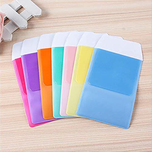 Qinghengyong 10PCS / Set Pen PVC a Prueba de Fugas insertado Protectores de Bolsillo de la Camisa del Bolsillo por la Oficina del Hospital Escuela, Color de la Mezcla