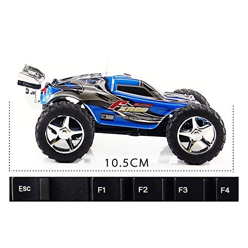 QTWW 2.4G Mini Buggy RC 1/32 de Velocidad Variable, Coche de Carreras RC de Deriva de Alta Velocidad Todo Terreno, Coche de Carreras RC de Escalada con Carga USB, Coche de Juguete de Control Remo