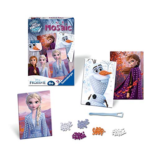 Ravensburger 18110 Mosaic Junior Frozen 2, DIY für Kinder AB 4 Jahren