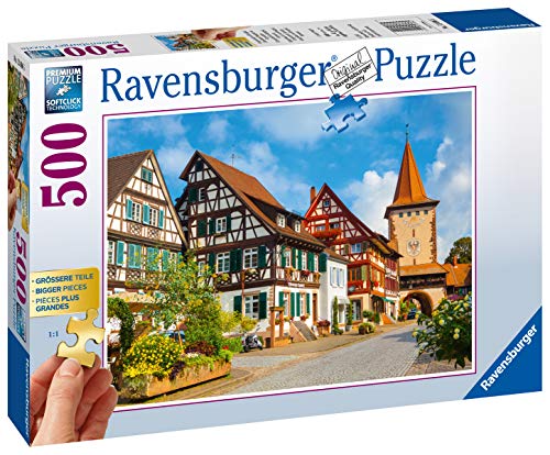 Ravensburger Erwachsenenpuzzle- Gengenbach im Kinzigtal- Puzzle para Adultos, Color Blanco (13686)