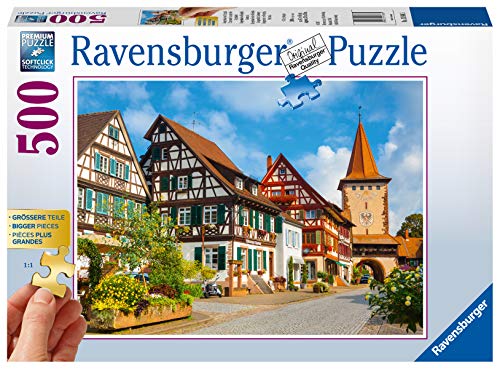 Ravensburger Erwachsenenpuzzle- Gengenbach im Kinzigtal- Puzzle para Adultos, Color Blanco (13686)