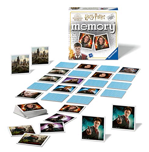 Ravensburger Memory Harry potter - Juego Memory, 72 tarjetas, Edad recomendada 4+ (20648)