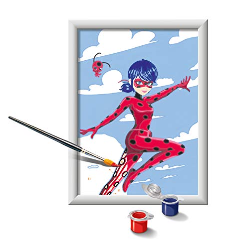 Ravensburger- Numéro d'art-Petit Tales of Ladybug & Cat Noir Miraculous Ladybug Ocio Creativo, Color (4005556285099)