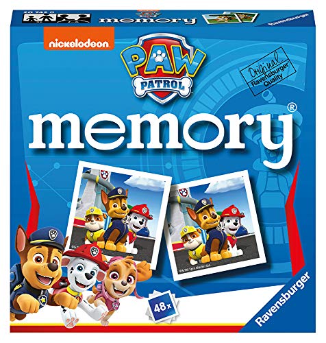 Ravensburger Paw Patrol - Mini Juego de Memoria para niños a Partir de 3 años