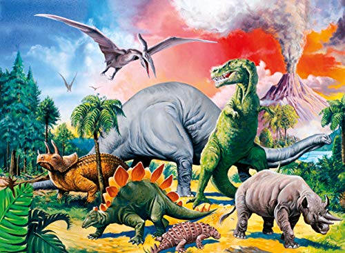 Ravensburger - Puzzle con diseño de Dinosaurios, 100 Piezas (10957 9)