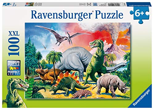 Ravensburger - Puzzle con diseño de Dinosaurios, 100 Piezas (10957 9)