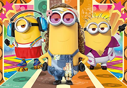 Ravensburger Puzzle, Minions, 2 Puzzle de 24 Piezas, Puzzles para Niños, Edad Recomendada 4+, Rompecabeza de Calidad