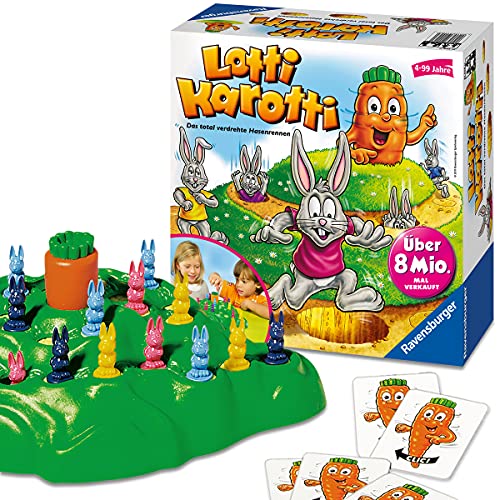 Ravensburger Spiel 21556 Lotti Karotti - Juego Infantil [Importado de Alemania]