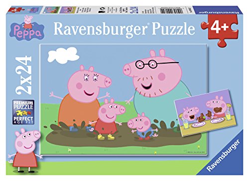 Ravensburger Spieleverlag GmbH - Rompecabezas Peppa Pig, 24 Piezas (9082)