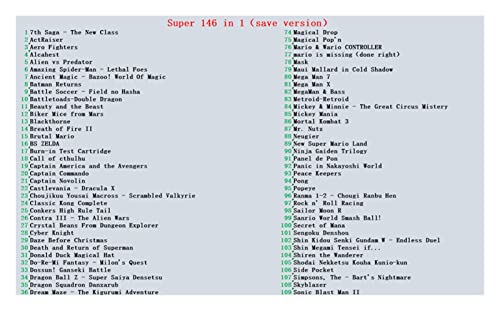 Red plum GAOHEREN Tarjeta de Juegos Super 146 / Gran Batalla/Earthbound/contra III/Mickey Mania // Tortugas en Tiempo en Forma for 46 Pines NTSC Consola GHR (Color : Grey Color)