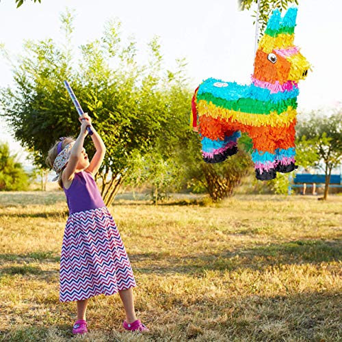 Relaxdays Piñata Llama sin Relleno, Papel, Multicolor, 56 x 41 x 13 cm, 1 Unidad (10026371)