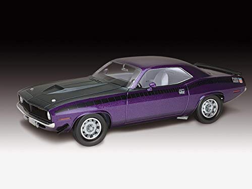 Revell-1970 Plymouth AAR Cuda, Escala 1:25 Chrysler Kit de Modelos de plástico, Multicolor, 1/25 (Revell 07664 7664)