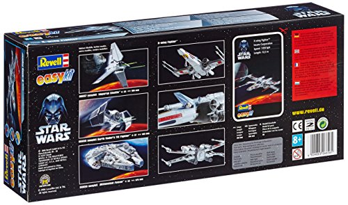 Revell easykit 06656 X-Wing Fighter - Maqueta de la Nave Espacial de Luke Skywalker de Star Wars