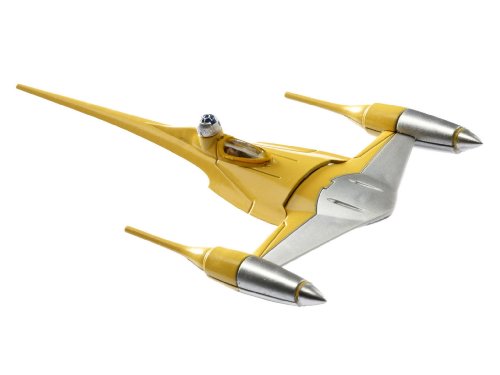 Revell Easykit Star Wars - Maqueta de caz Estelar de Naboo (tamaño de Bolsillo) - Figura Star Wars Nave Caza Naboo