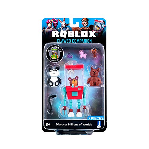 Roblox Imagination Collection - Paquete de figuras complementarias con garras, incluye artículo virtual exclusivo