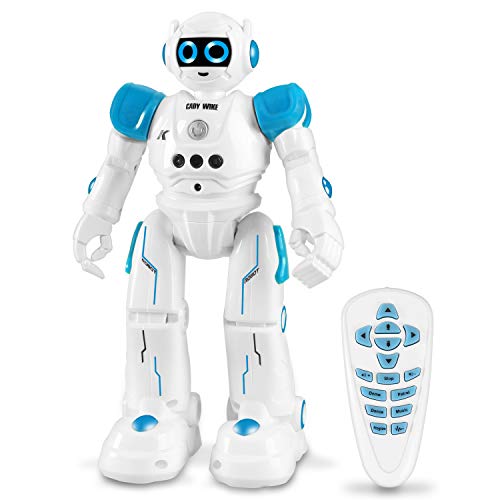 Robot de Juguete para Niños, Recargable Robots de Control Remoto para Niños de 3 a 7 Años, Inteligente Hablar (Solo en Inglés) Caminar Bailando Radiocontrol Robots de Codificación Regalo para Niños