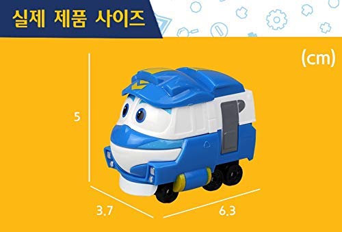 Robot Trains Temporada 2 Animación Coreana Personaje Tren de Fundición a Troquel Kay 2 pulgadas Figura de acción de juguete, edades 3 y más