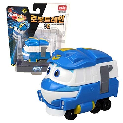 Robot Trains Temporada 2 Animación Coreana Personaje Tren de Fundición a Troquel Kay 2 pulgadas Figura de acción de juguete, edades 3 y más