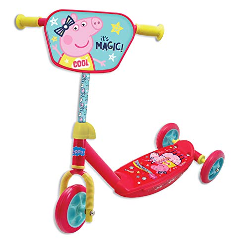 Rocco 5004-50184 - Patinete de 3 Ruedas Peppa Pig, Talla única