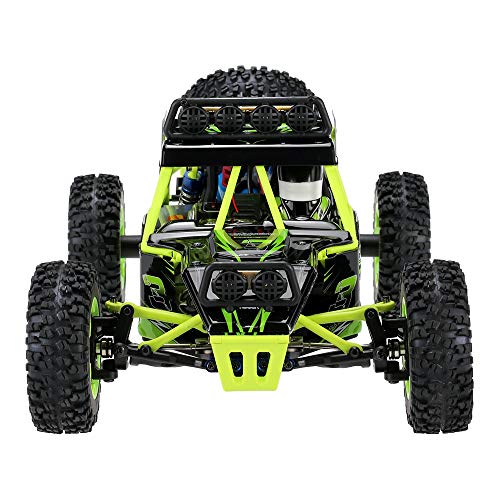 ROIY Control Remoto De Coches De Juguete, 4WD Eléctrico For Vehículos Todo Terreno, 1:12 Proporción De Radio De Alta Velocidad De Carreras De Coches, 2,4 GHz, Enredadera Monster Truck, Adecuado For Ni