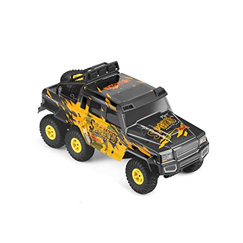 ROIY RC De Control Remoto De Coches De Juguete 01:18 Ratio 6WD Eléctrico Todo Terreno Vehículo Regulador De Radio De 2,4 GHz De Alta Velocidad Que Compite Con Bigfoot Monster Truck, Escalada De Coches