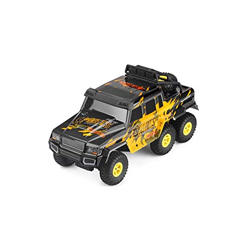 ROIY RC De Control Remoto De Coches De Juguete 01:18 Ratio 6WD Eléctrico Todo Terreno Vehículo Regulador De Radio De 2,4 GHz De Alta Velocidad Que Compite Con Bigfoot Monster Truck, Escalada De Coches