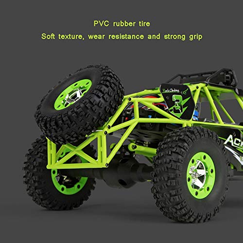 ROIY RC de control remoto de coches de juguete 1:12 regulador de radio de 2,4 GHz Proporción de carreras de alta velocidad 4WD eléctrico todo terreno campo a través del carro de monstruo de la enredad