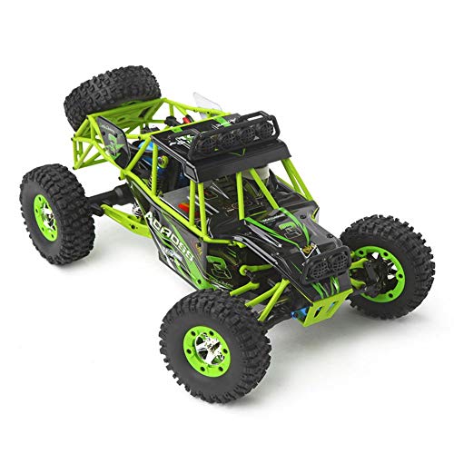 ROIY RC de control remoto de coches de juguete 1:12 regulador de radio de 2,4 GHz Proporción de carreras de alta velocidad 4WD eléctrico todo terreno campo a través del carro de monstruo de la enredad